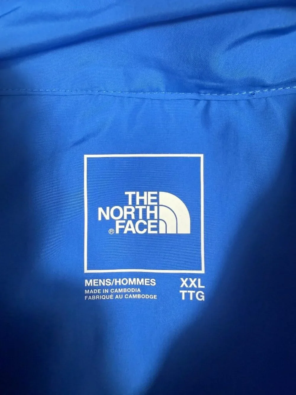New The North Face Vest Mens 2XL Blue Higher Run Windwall Running NF0A8726T4S